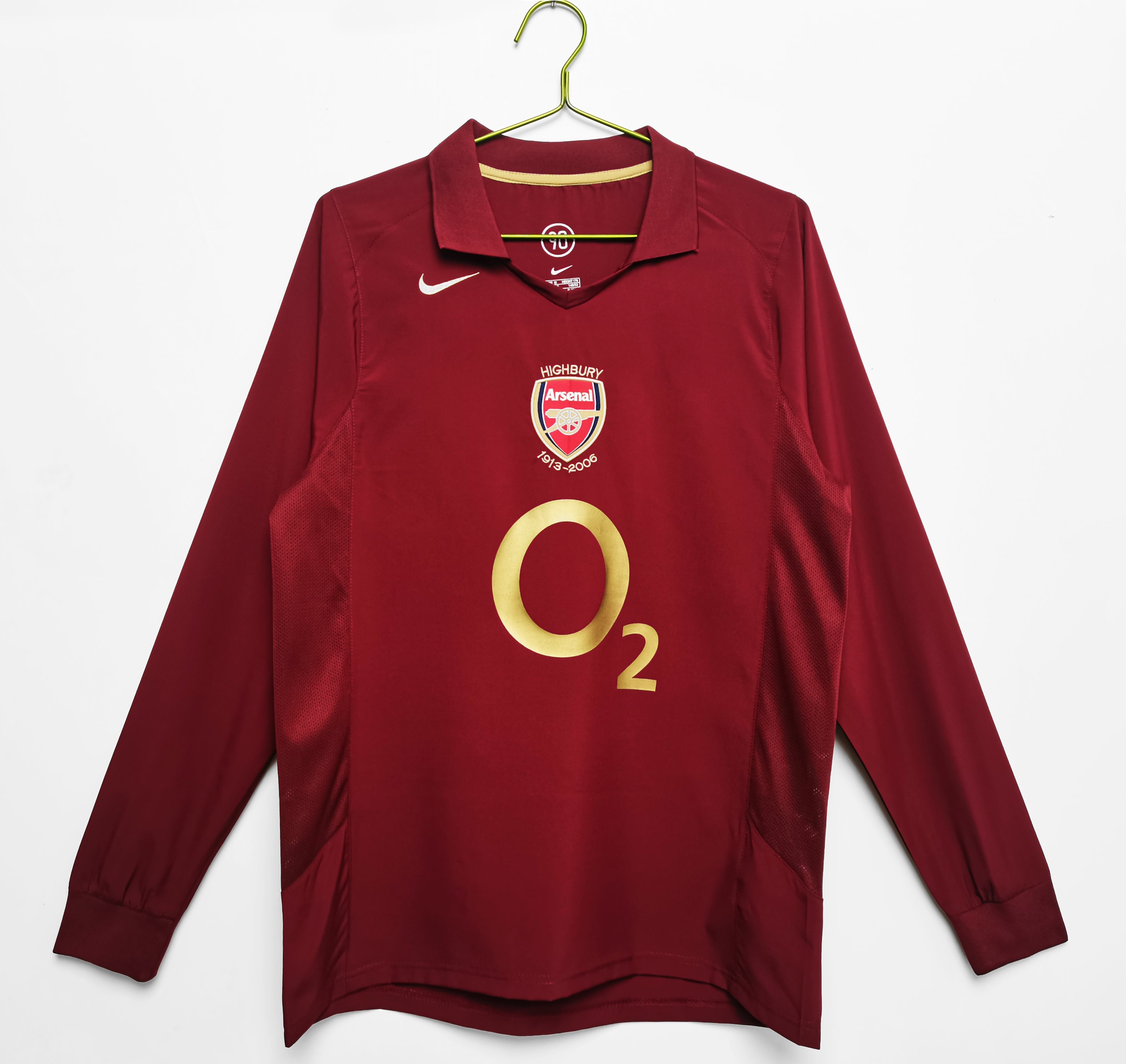 Arsenal 2005–06 Retro Auswärtstrikot Langarm