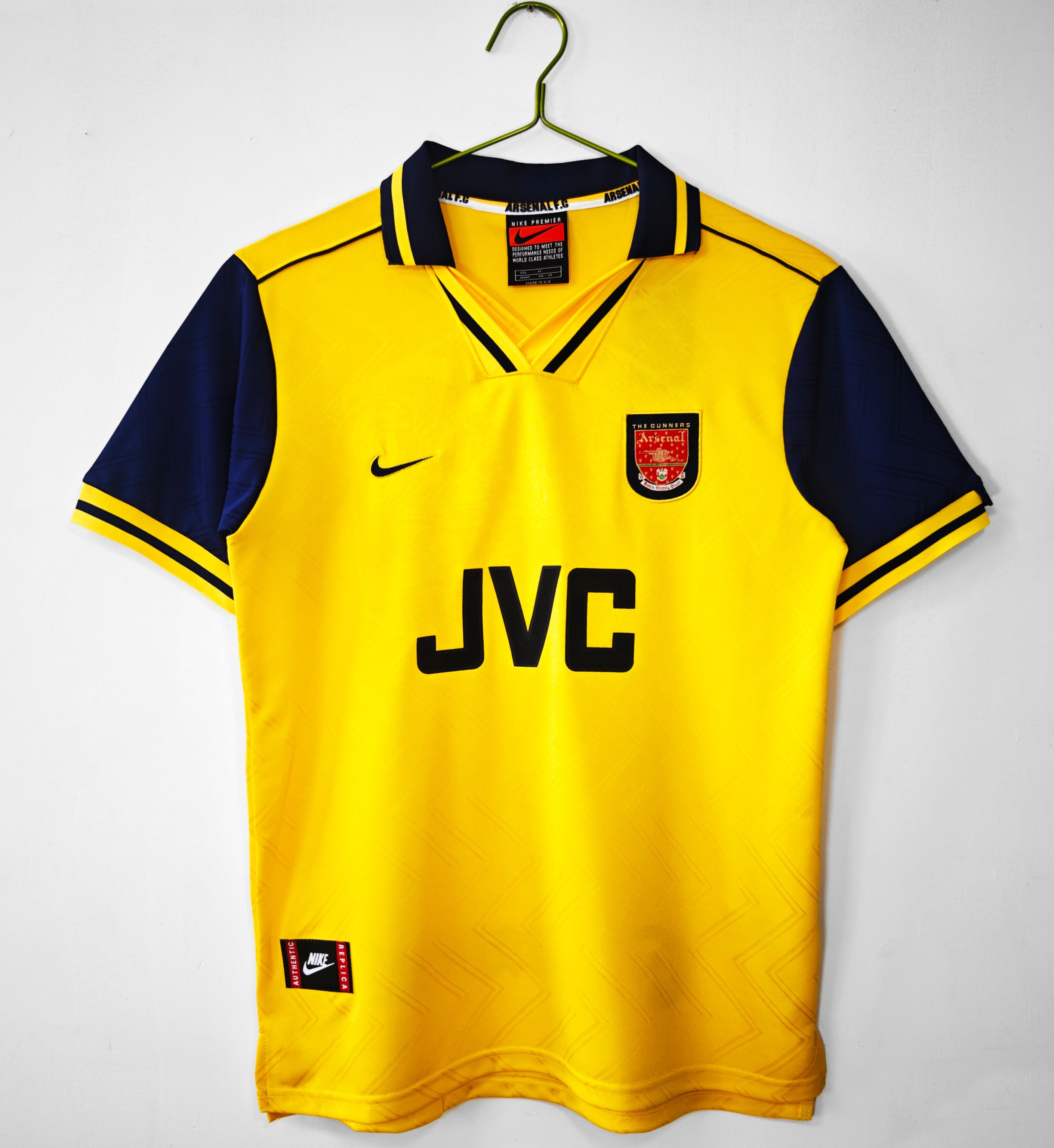 Arsenal 1996-97 Retro Auswärtstrikot