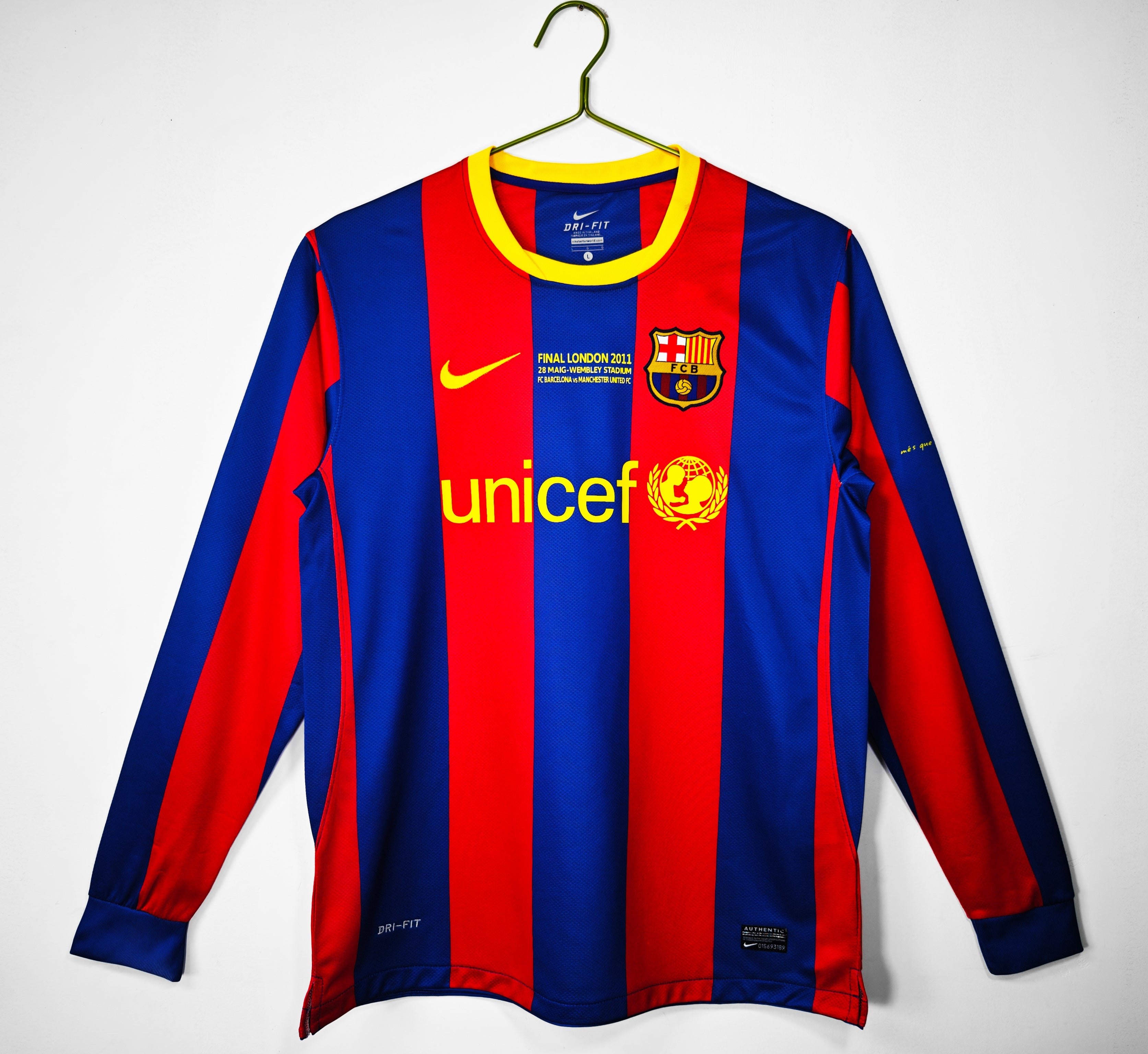Barca 2011-12 Retro Langarm Final Edition