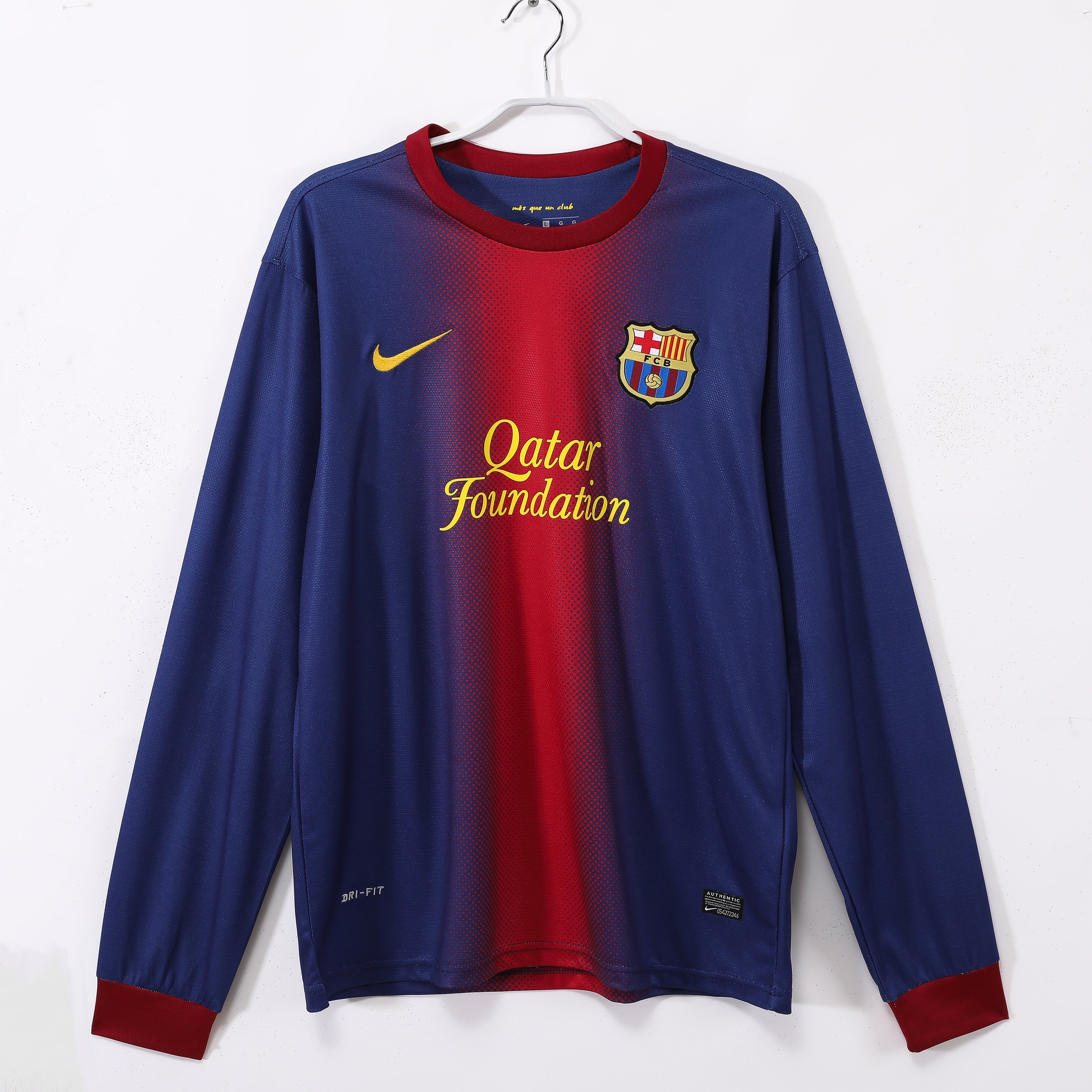 Barca 2012-13 Retro Manche Longue