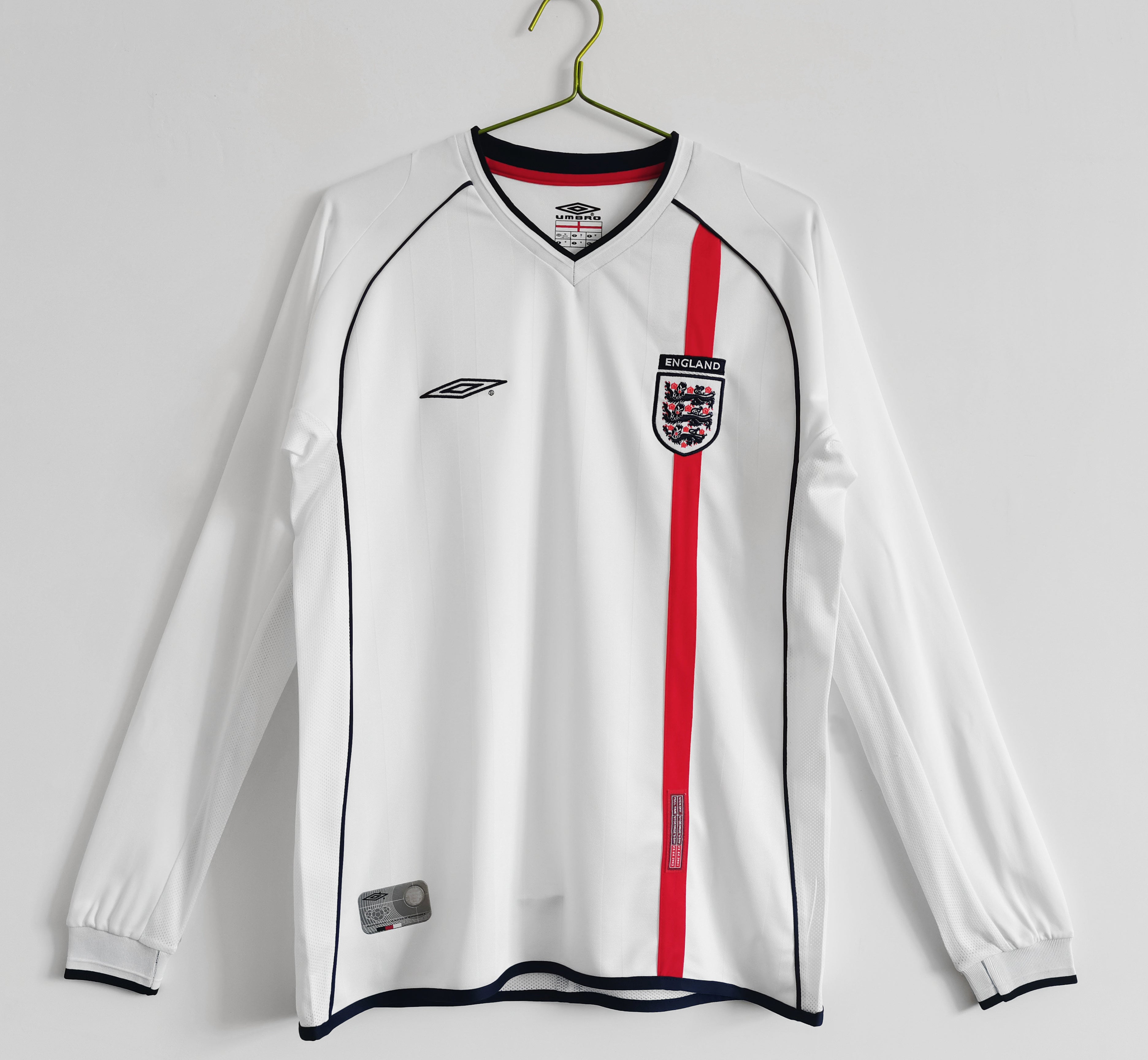 England 2002 Retro Langarm