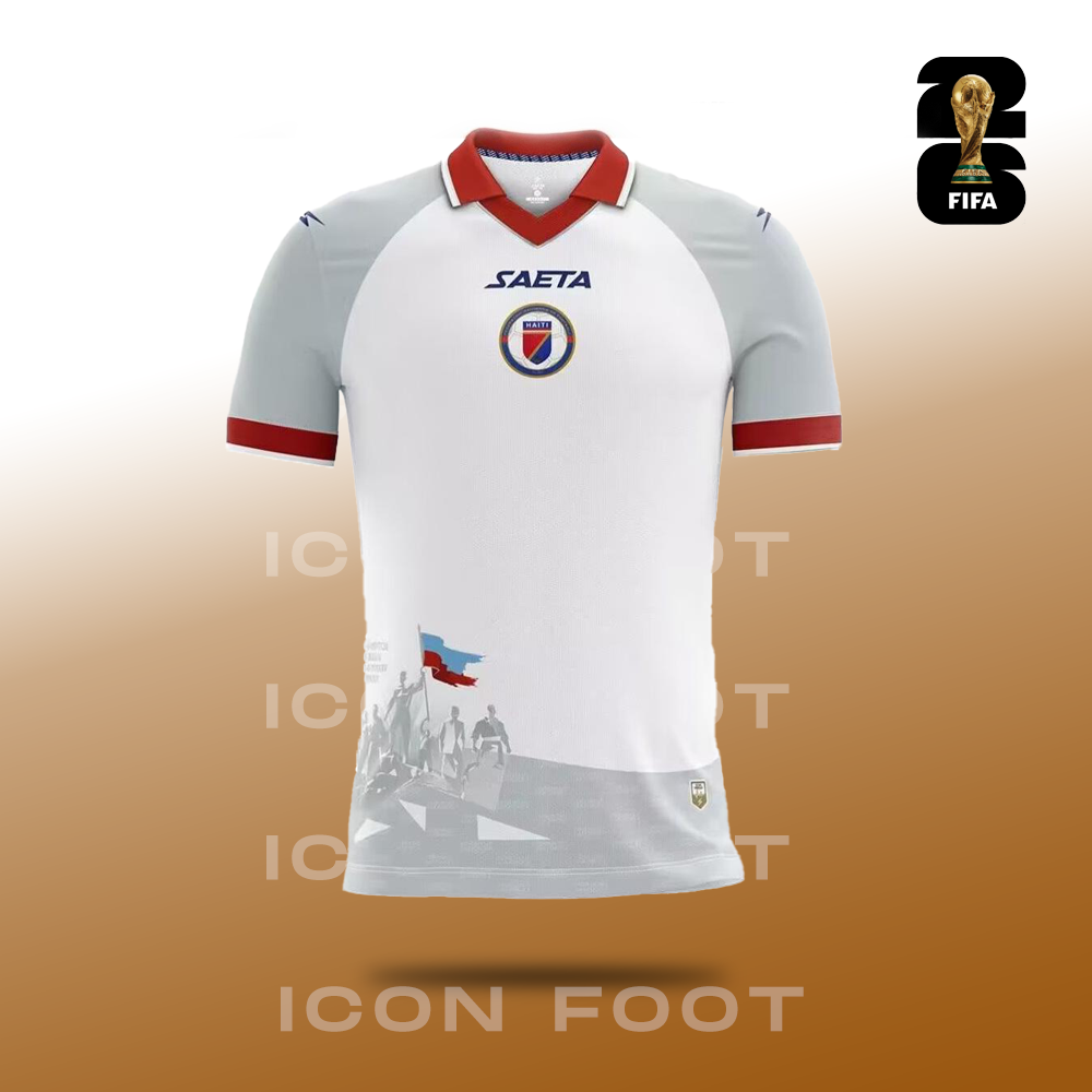 Maillot Extérieur Haïti Coupe du Monde 2026