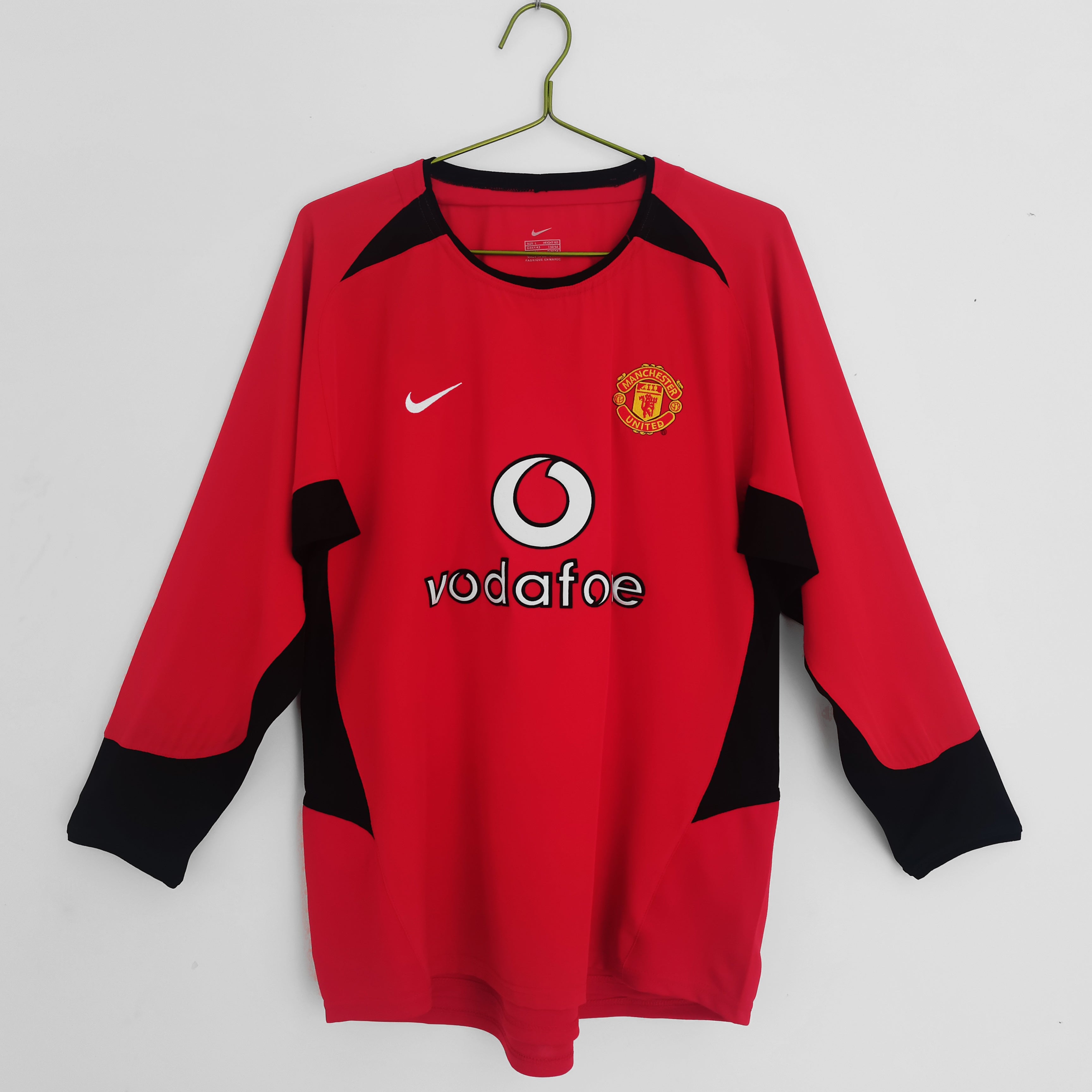 Manchester United 2002 Retro Langarm
