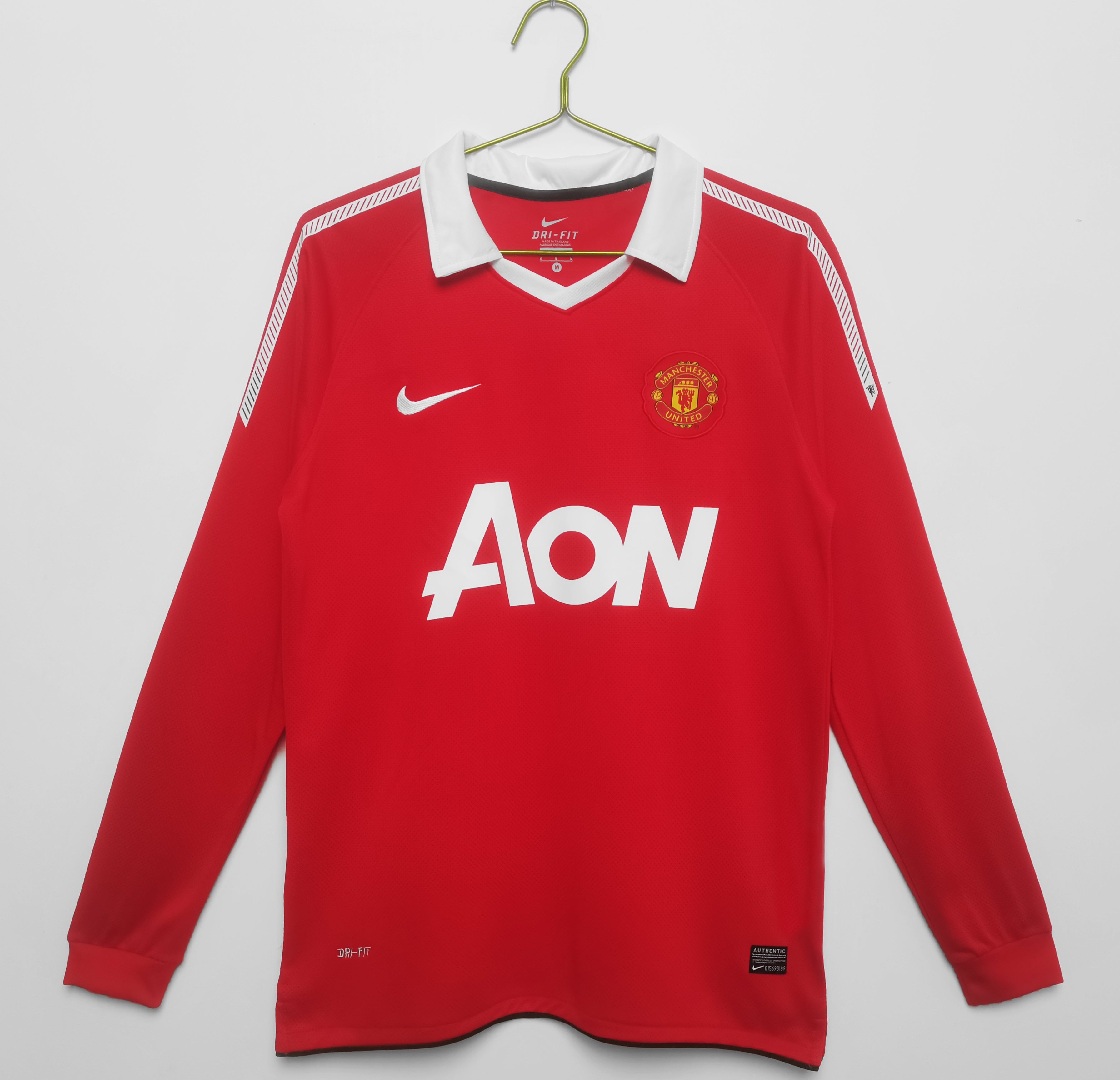 Manchester United 2010 Retro Langarm