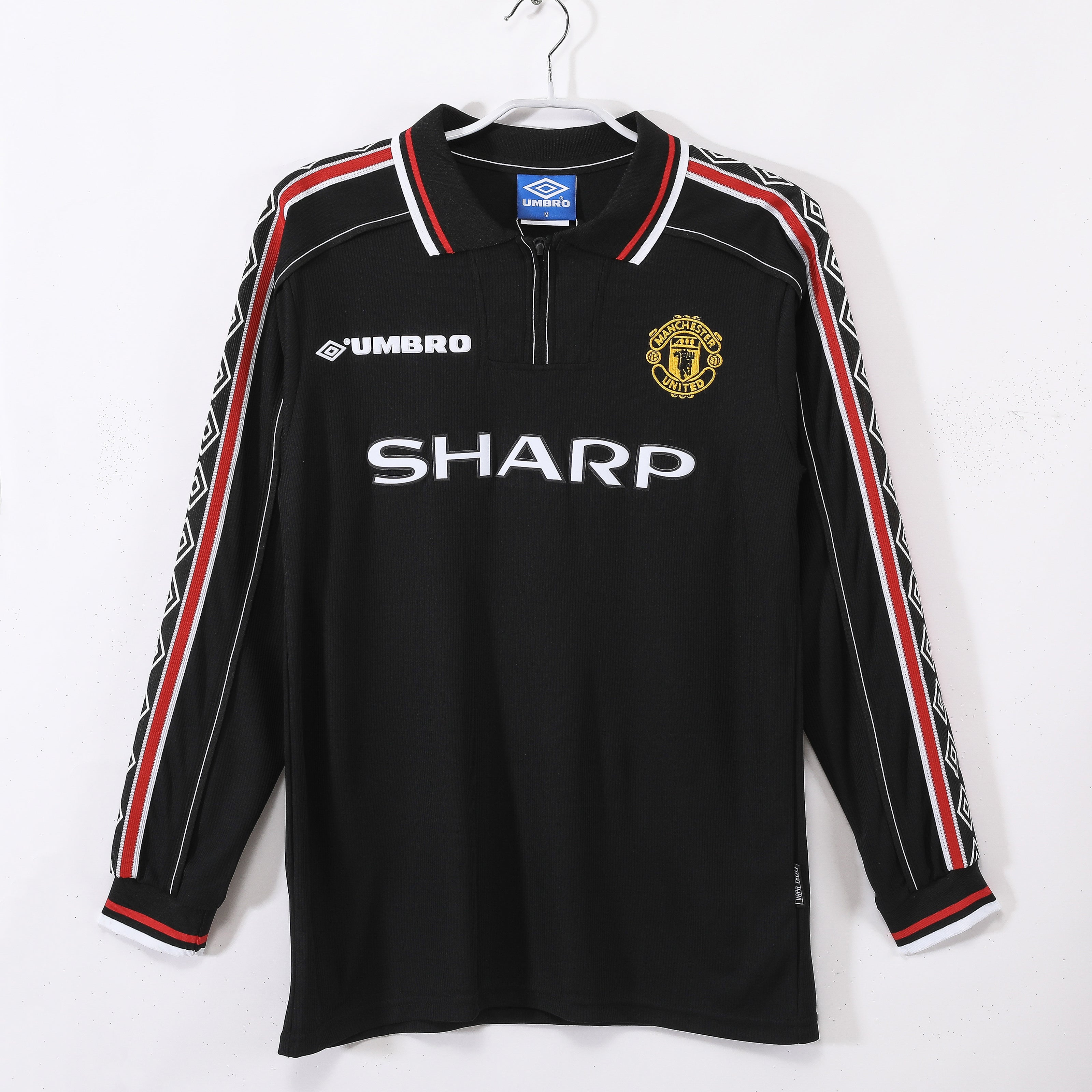 Manchester United 1998 Retro Auswärts Langarm